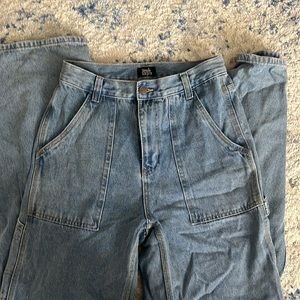 Simple Society High Rise Carpenter/Boyfriend Blue Jeans Sz 5/27